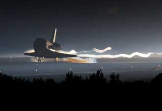 The final landing for Atlantis