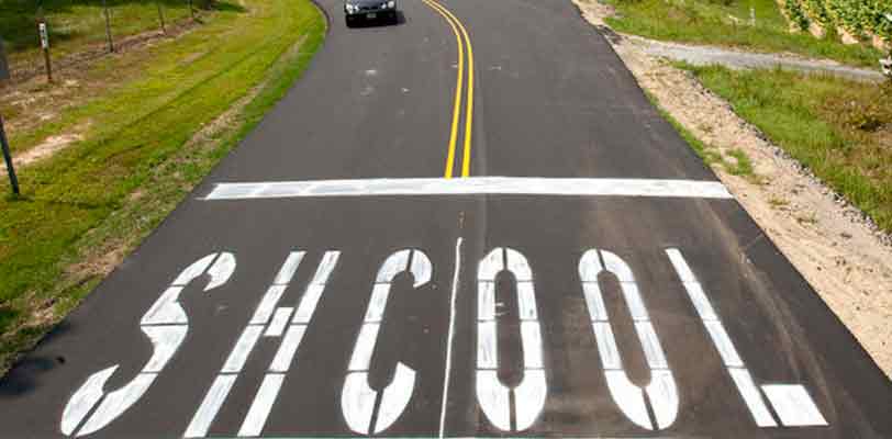 Typo on the road